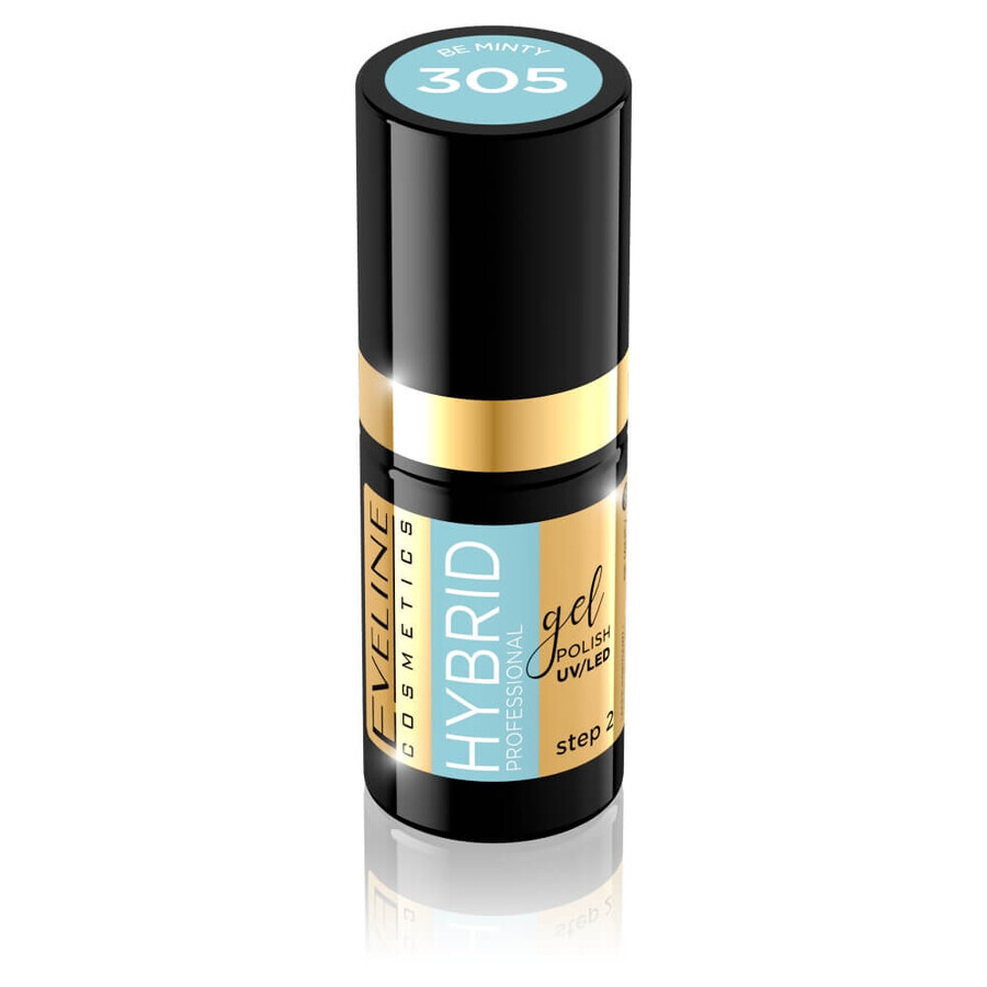 Eveline Cosmetics Hybrid Professional Hybrid Varnish 305 Be Minty, 5 ml.