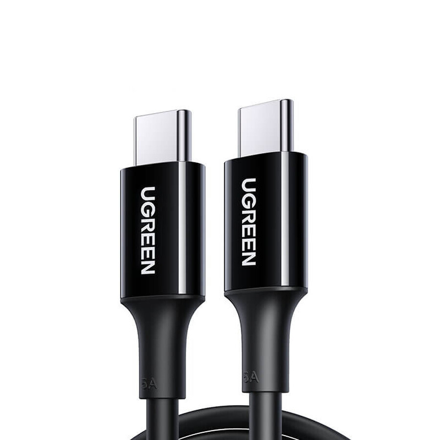 Câble Ugreen US300 USB-C / USB-C 480Mb/s 5A 2m - noir