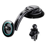 Support magnétique pour téléphone portable Joyroom pour tableau de bord noir (JR-ZS366)