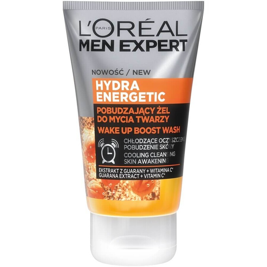 Acquista L oreal Men Expert Hydra Energetic Gel detergente per il viso, 100 ml L oreal Men Expert Hydra Energetic Gel detergente per il viso, 100 ml