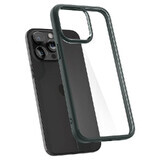 Spigen Ultra Hybrid case for iPhone 15 Pro Max - dark green