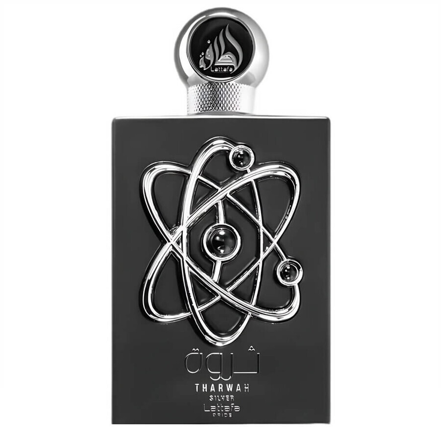 Agua de perfume Lattafa Pride Tharwah Silver, 100 ml