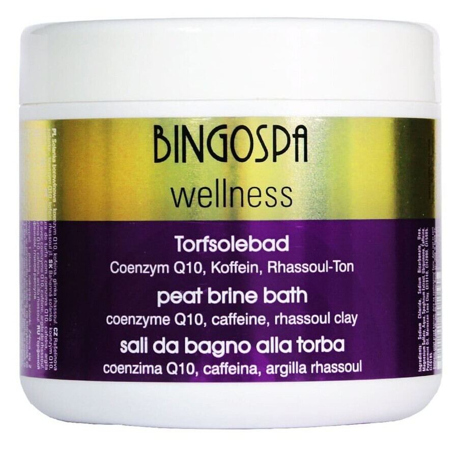 BingoSpa Fango salino con Q10 e caffeina, 600 g