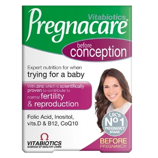 Vitabiotics Pregnacare Before Conception for women before conception, 30 tablets