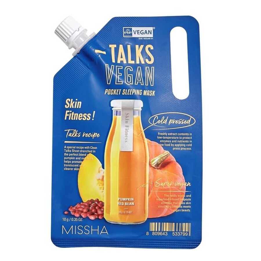 Boutique Missha Smoothing Overnight Mask for problematic skin Skin Fitness, 10 g Missha Smoothing Overnight Mask for problematic skin Skin Fitness, 10 g