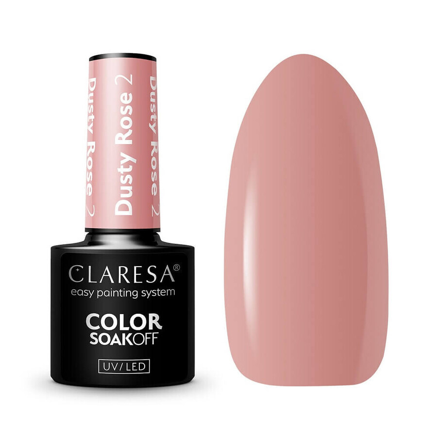 Buy Claresa Soak Off UV/LED Dusty Rose Hybrid Varnish 2, 5 g Claresa Soak Off UV/LED Dusty Rose Hybrid Varnish 2, 5 g