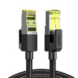 Ugreen NW150 80421 Ethernet RJ45 Cat 7 10Gbps cablu 1m - negru