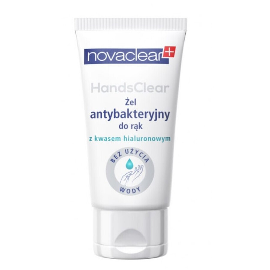 Novaclear Hands Clear, Antibacterial Gel, 50 ml.