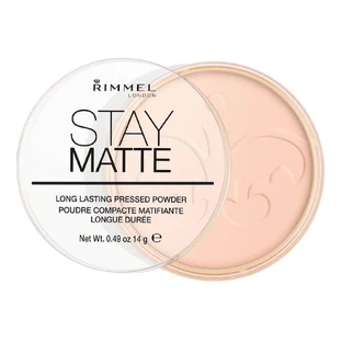 Rimmel Stay Matte Polvos Compactos 002 Flor Rosa, 14 g