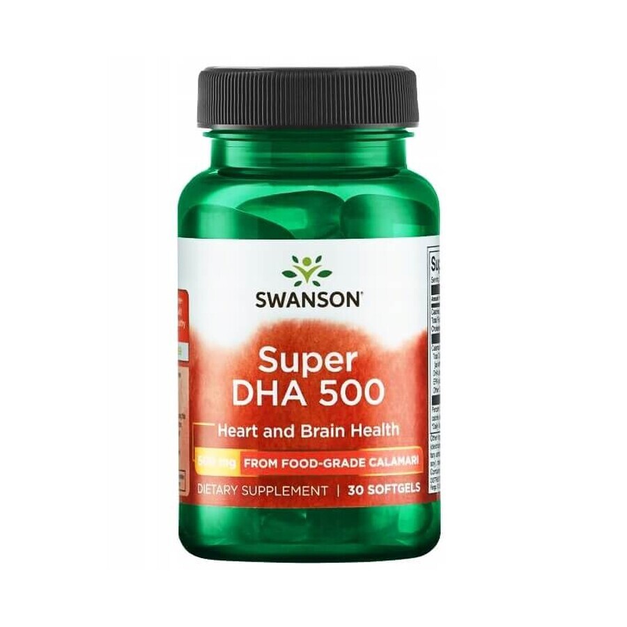 Swanson Super DHA, 30 capsule