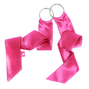 So Divine Luxury Silk Restraints Silk ribbons for tying Pink