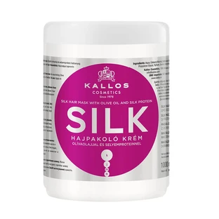 Kallos KJMN Silk Mask with silk, 1000 ml.