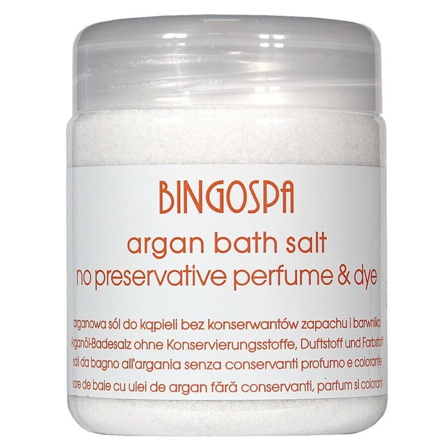 Cumpără BingoSpa Sare de baie Argan, 550 g BingoSpa Sare de baie Argan, 550 g
