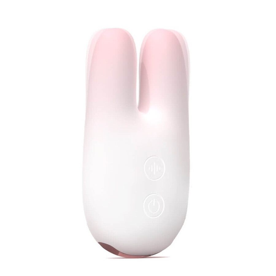 S-Hande Baby Rabbit Vibratore stimolante Bianco Rosa