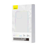 Baseus Crystal Case case for iPhone 14 Pro Max thin case + clear glass