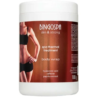 BingoSpa Thermale spabehandeling met hyaluronzuur, cafeïne en paprika aroma Slim amp;Strong, 1000g