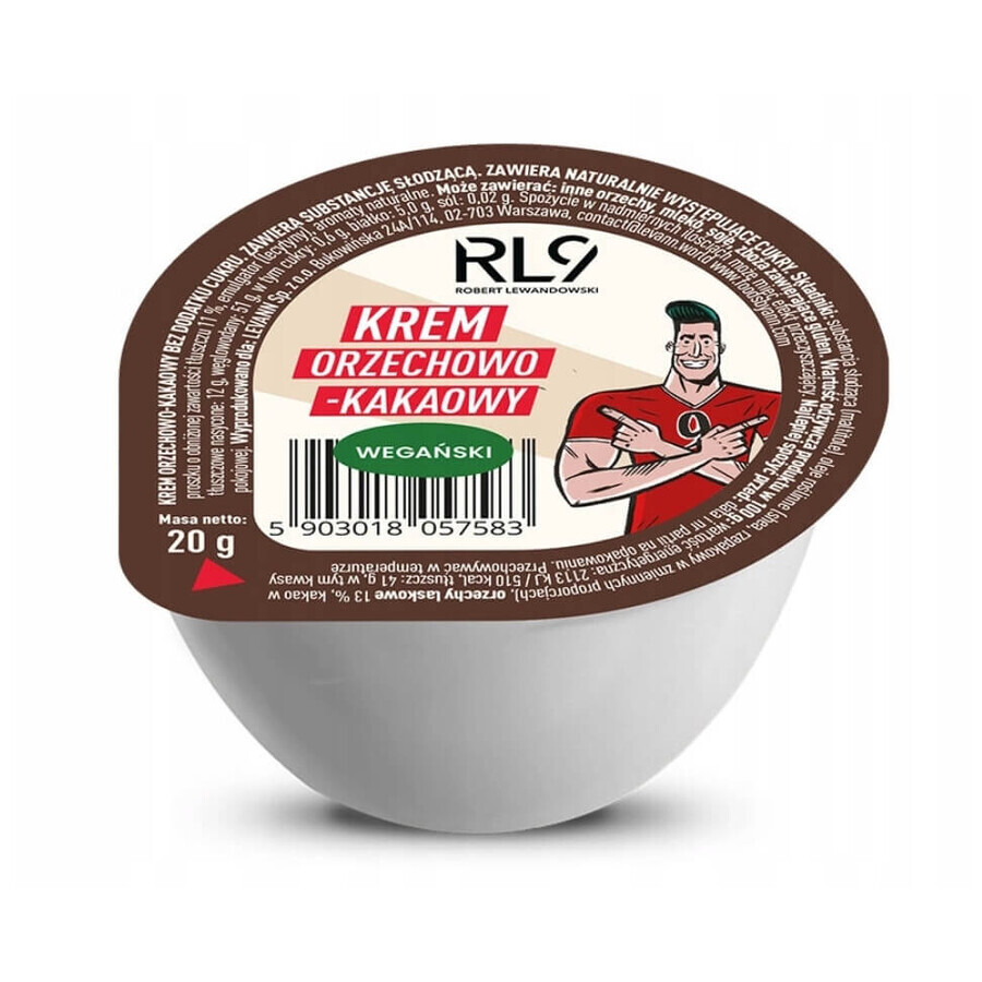 Foods By Ann RL9 Crema de cacahuete y cacao 13%, 20 g