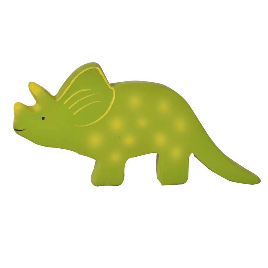 Tikiri Dinosaur Baby Triceratops jucărie de mestecat, 1 buc