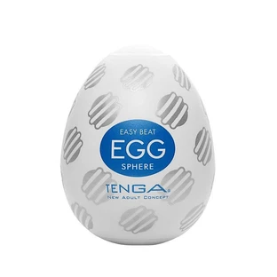 Easy Beat Egg Sphere Einweg-Masturbator in Form eines Eies
