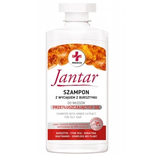 Jantar Medica Shampooing pour cheveux gras à l'extrait d'ambre, 330 ml