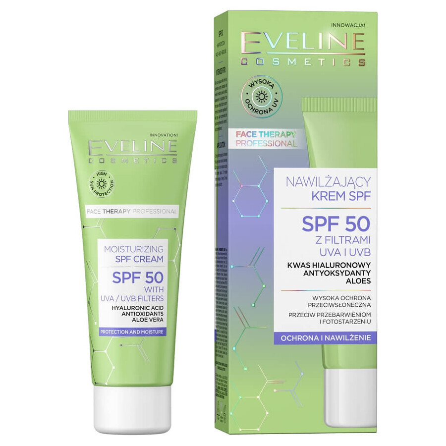Eveline Crema Hidratante FPS 50, 30 ml