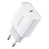 Ugreen Încărcător USB Power Delivery 3.0 Quick Charge 4.0+ 20W 3A alb (60450)