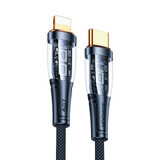 Joyroom Star-Cloud Series A3 Câble USB-C / Lightning 20W 1,2m avec interrupteur intelligent - noir