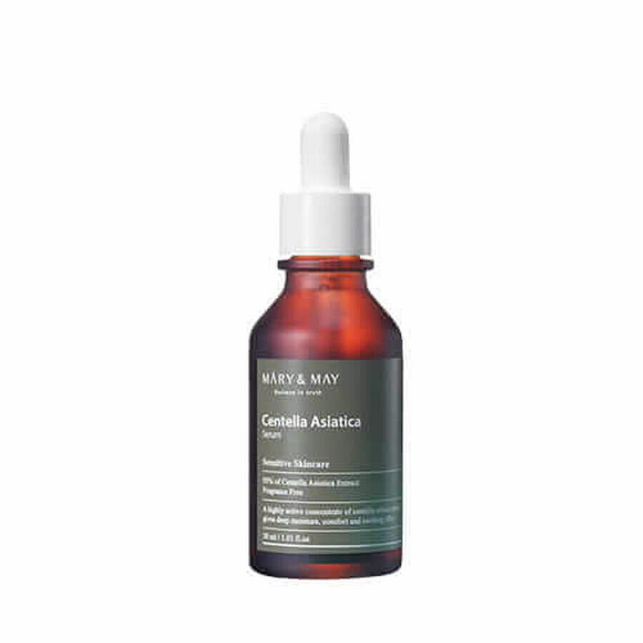 Boutique Mary amp;May Centella Asiatica Serum Sérum apaisant pour le visage, 30ml Mary amp;May Centella Asiatica Serum Sérum apaisant pour le visage, 30ml
