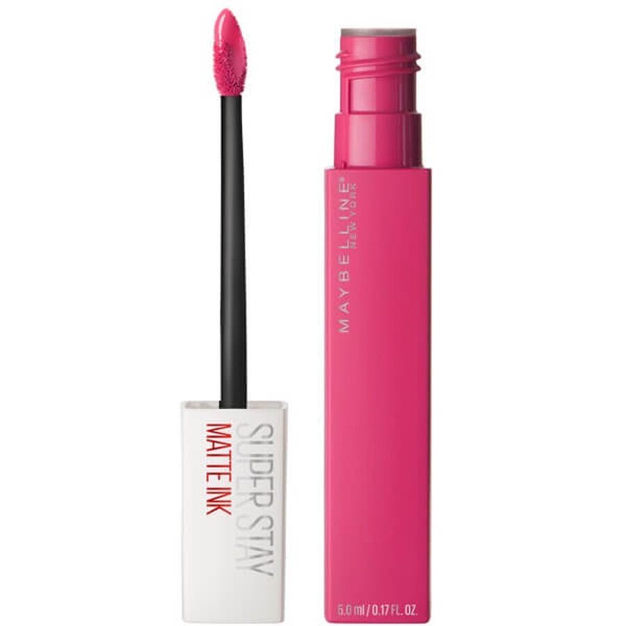 Maybelline Super Stay Matte Ink Langanhaltender flüssiger Lippenstift 30 Romantisch, 5 ml