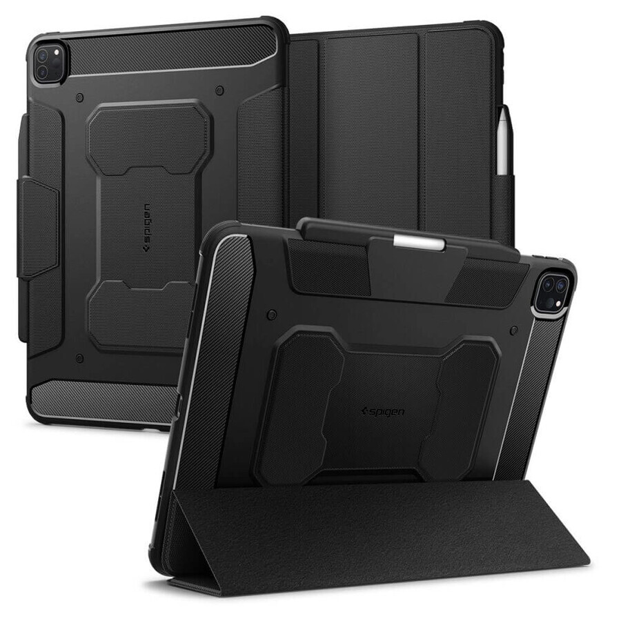 Spigen Rugged Armor Pro Case pour iPad Pro 13 2024 - noir