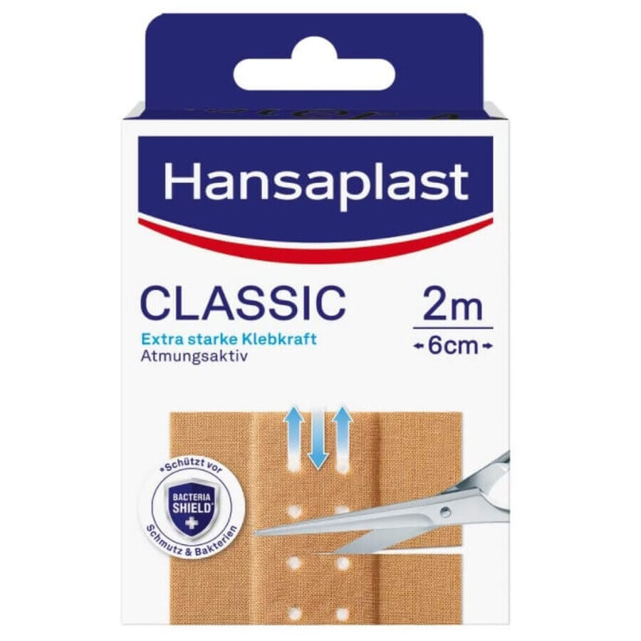 Hansaplast, Klassisches Pflaster 2mx6cm