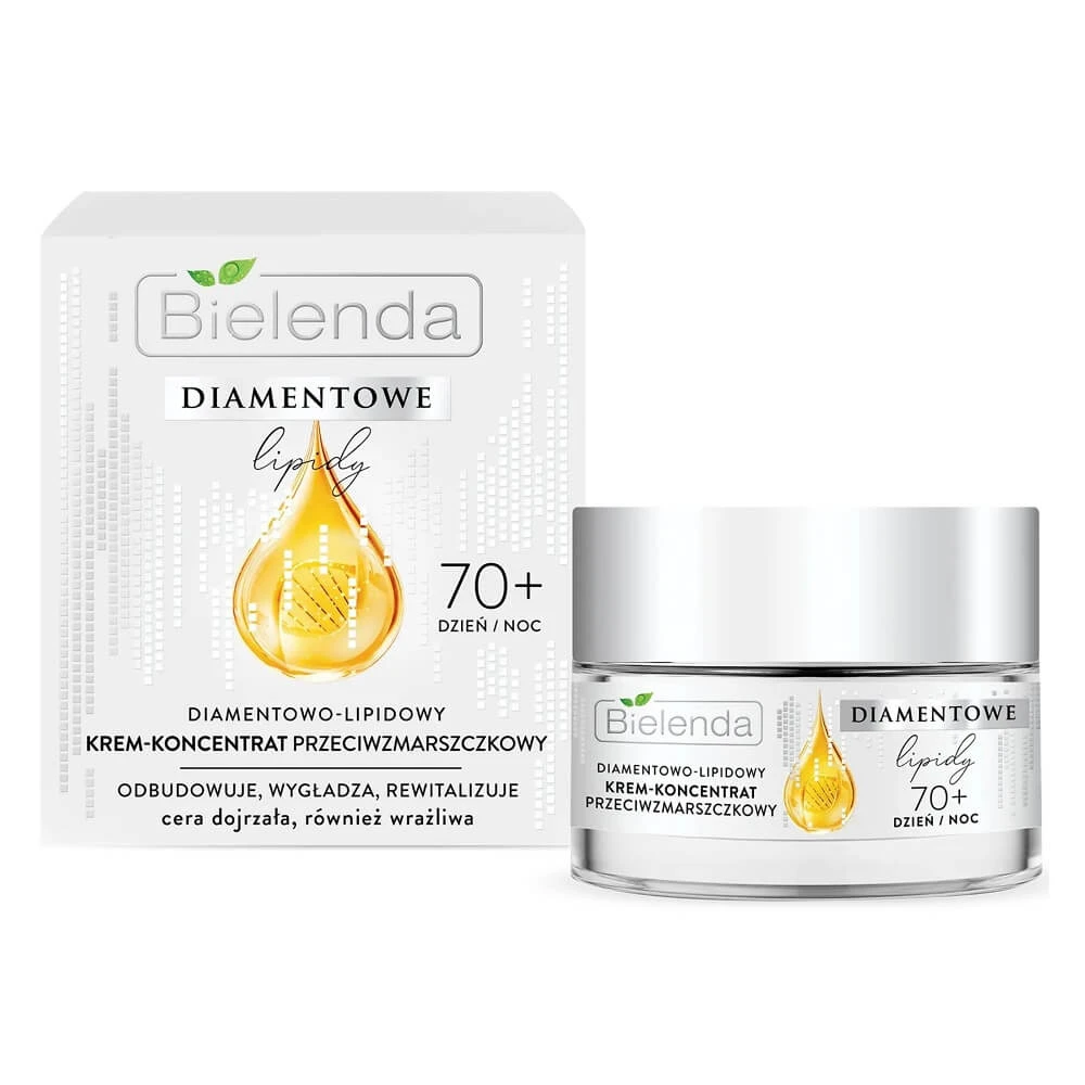 Bielenda Diamond-lipid anti-wrinkle cream-concentrate 70+, 50 ml