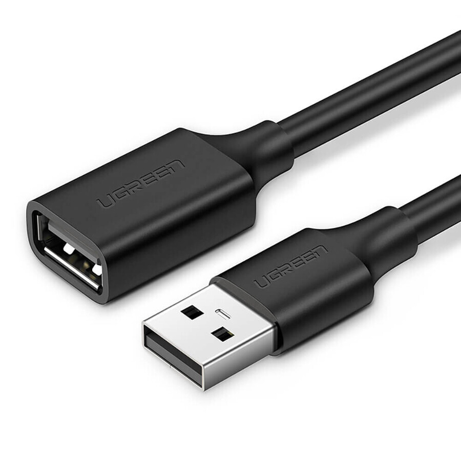 Ugreen Cable alargador USB 2.0 adaptador 5m negro (US103)