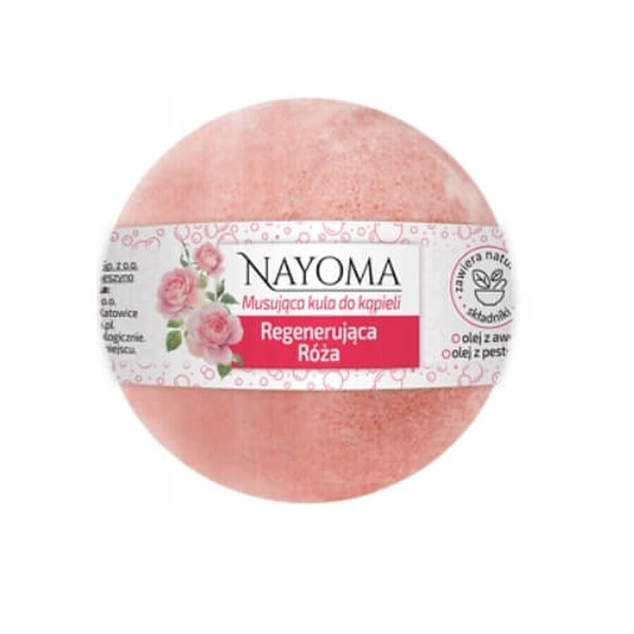 Acquista Palla da bagno effervescente rigenerante Nayoma Rose, 130 g Palla da bagno effervescente rigenerante Nayoma Rose, 130 g