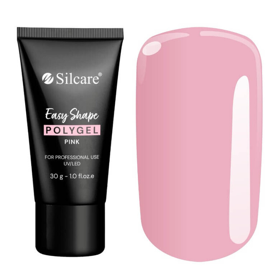 Silcare gel acrilic pentru unghii roz, 30g