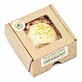 Miodowa Mydlarnia Boule de bain effervescente orange, 80 g
