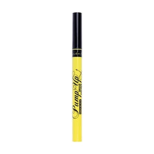 Lovely Pump Up Brush Delineador de ojos negro con pincel de precisión Deep Black