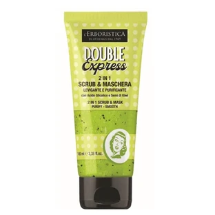 L Erboristica Vintage Double Express Peeling amp; 2-in-1 mask, 100 ml