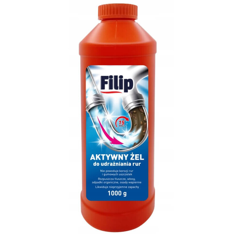 Filip Active gel for unblocking pipes, 1 kg