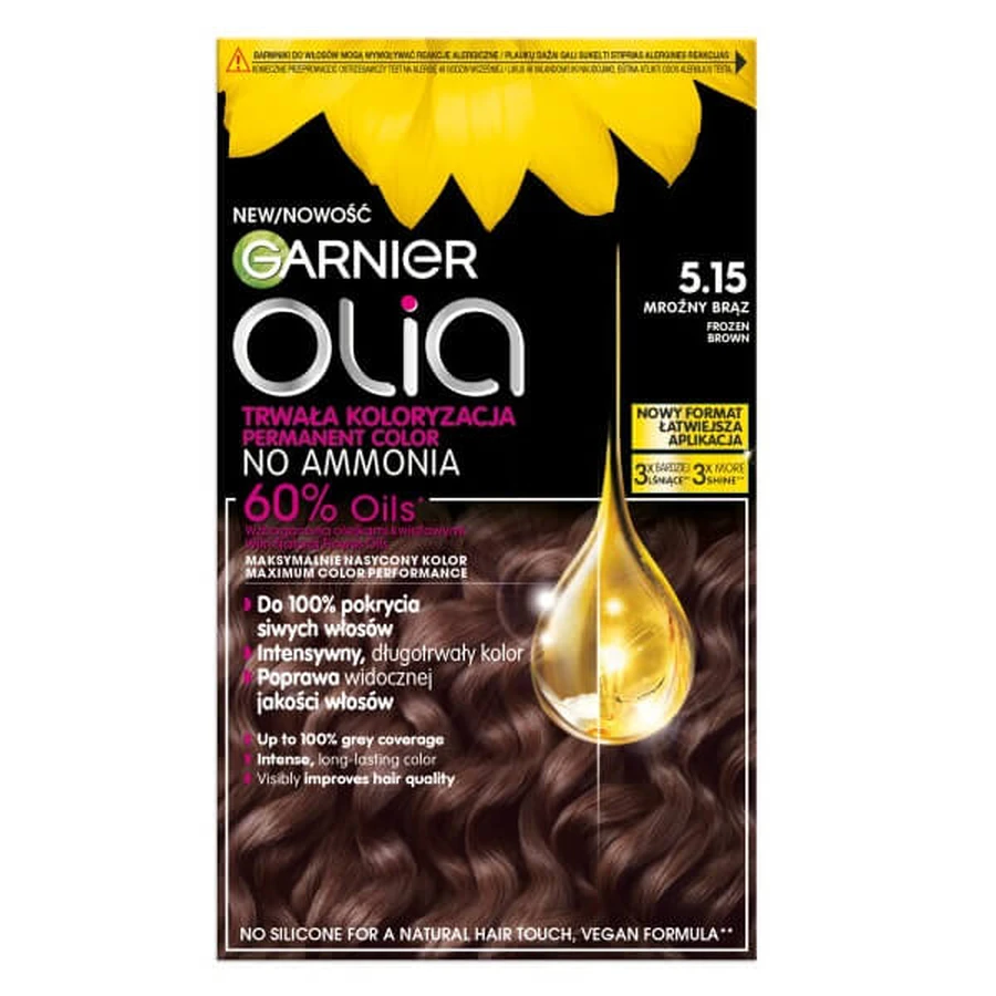 Garnier Olia Haarkleur 5.15 Frosty Bruin