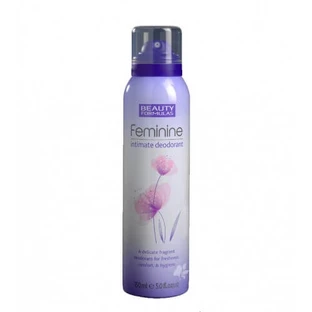 Beauty Formulas Desodorante Íntimo Femenino Desodorante de higiene íntima, 150 ml