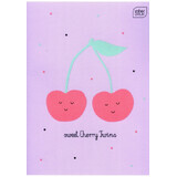 A5 notebook in three lines 16 sheets Glitter 20 pieces mix