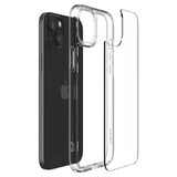 Funda Spigen Ultra Hybrid para iPhone 15 - Transparente