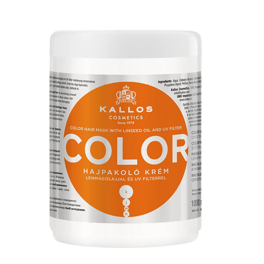 Shop Kallos KJMN Farbmaske für coloriertes Haar, 1000ml Kallos KJMN Farbmaske für coloriertes Haar, 1000ml