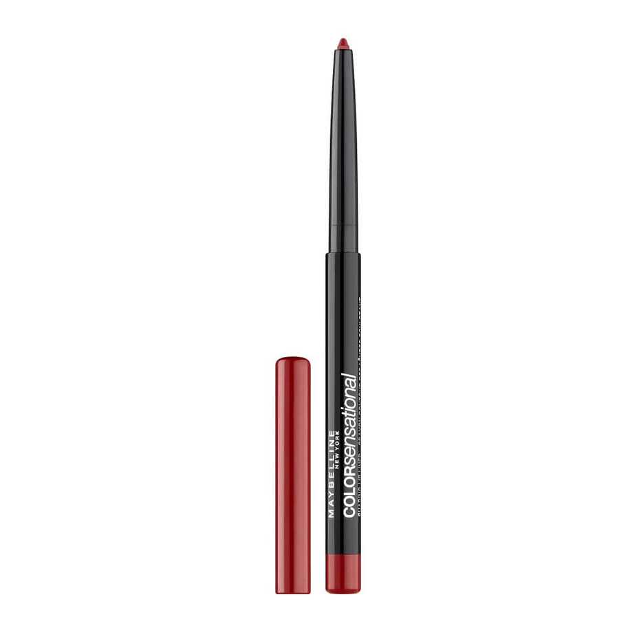 Maybelline Color Sensational Shaping Lip Liner 90 Brick Red, 0.28 g