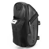 Wozinsky under-saddle bicycle bag 1.5 l black (WBB20BK)
