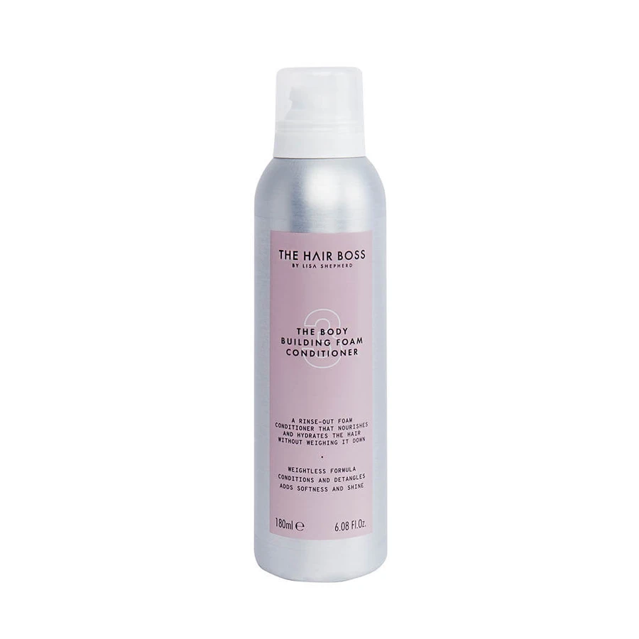 The Hair Boss Volume Building Foam Conditioner, 180ml