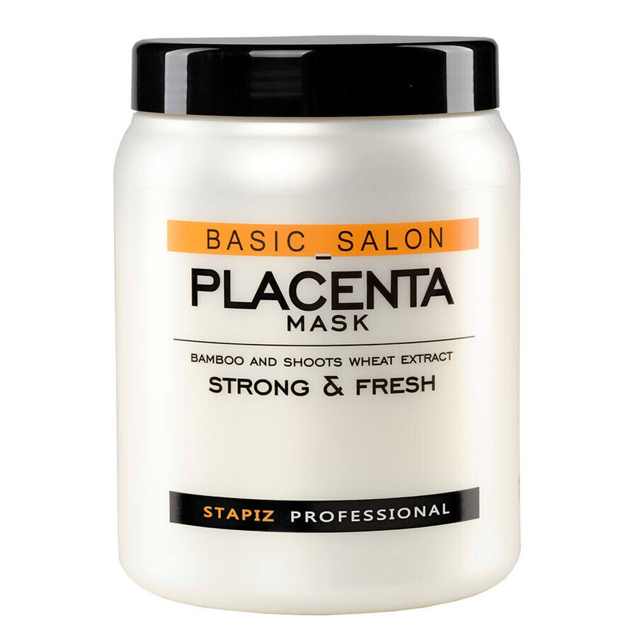 Stapiz Basic Plazenta-Haarmaske, 1000 ml