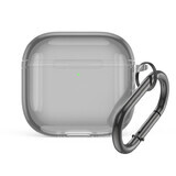 Estuche transparente para Airpods 4 - gris