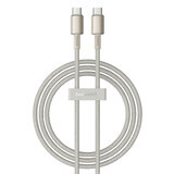 Baseus Tungsten Gold USB-C / USB-C 100W 1m cable - gold